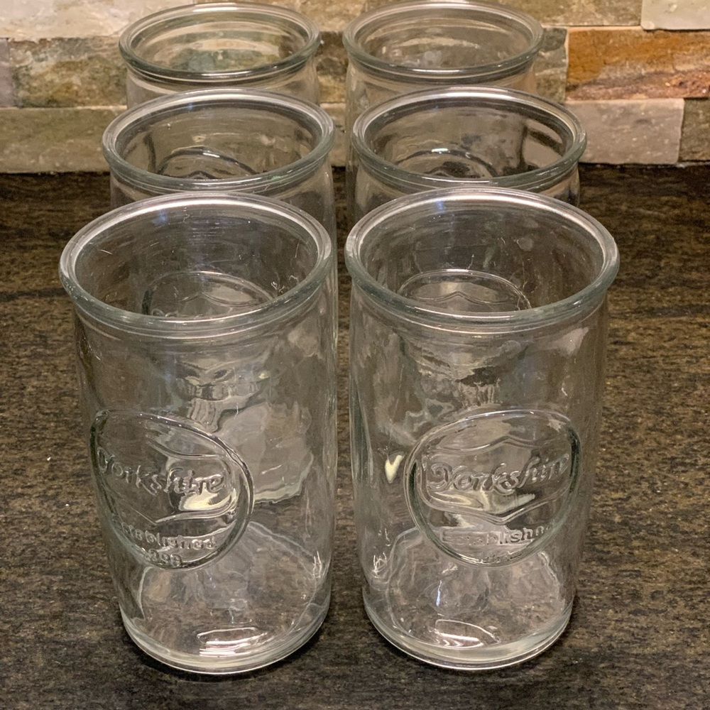 YORKSHIRE | Set of 6 | Clear Heavy Glass Tumblers